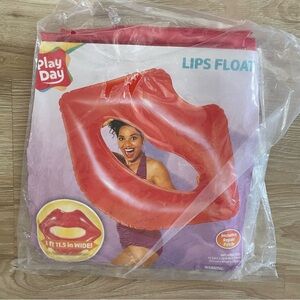 Inflatable Pool Float with Repair Patch - Pink
